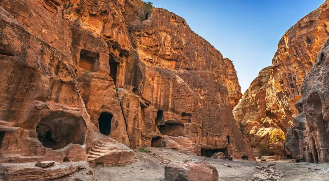 Pequeña Petra, en Jordania