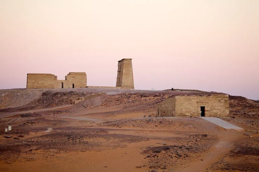 Temple of Dakka in Lower Nubia, Egypt.