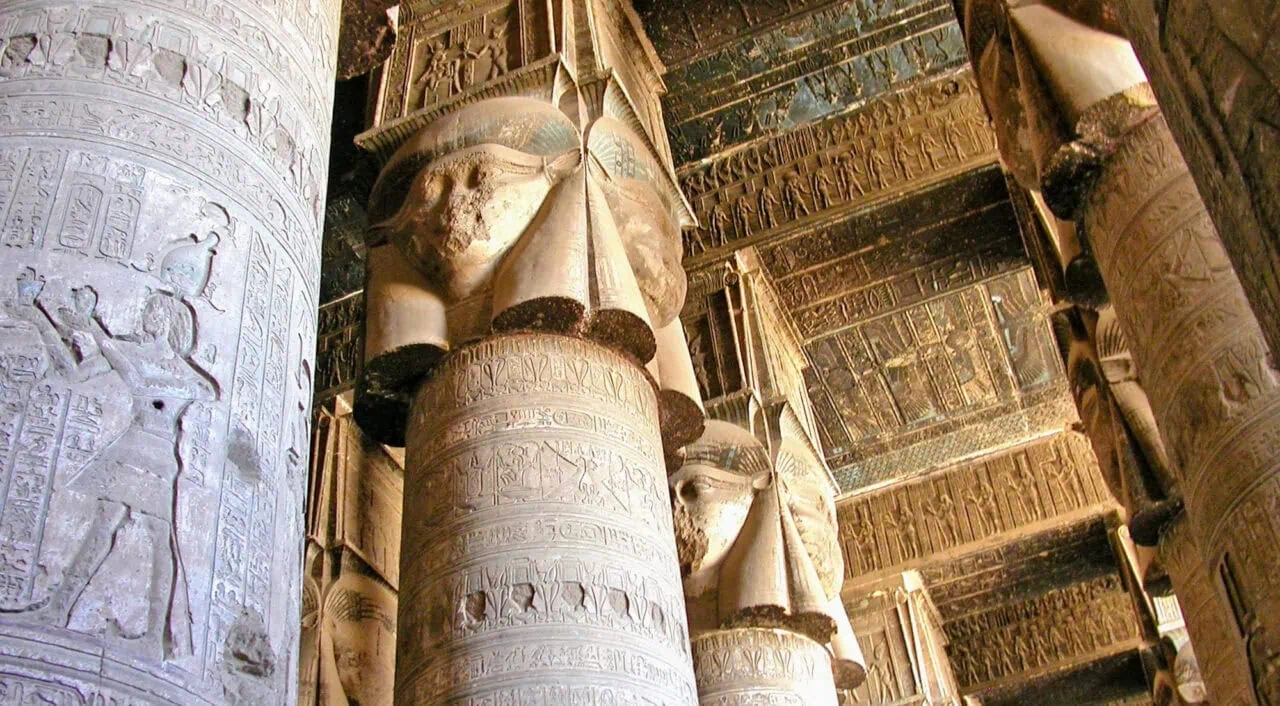 The Temple of Hathor at Dendera