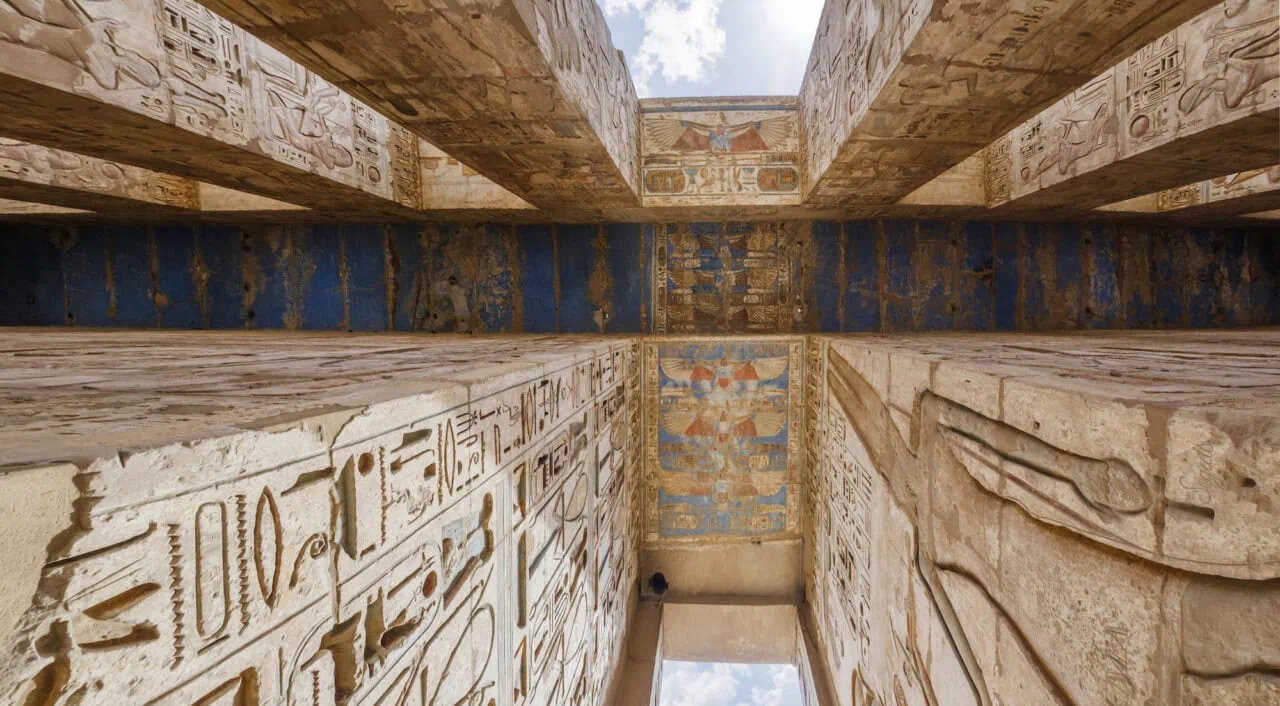 The Temple of Medinet Habu, Luxor