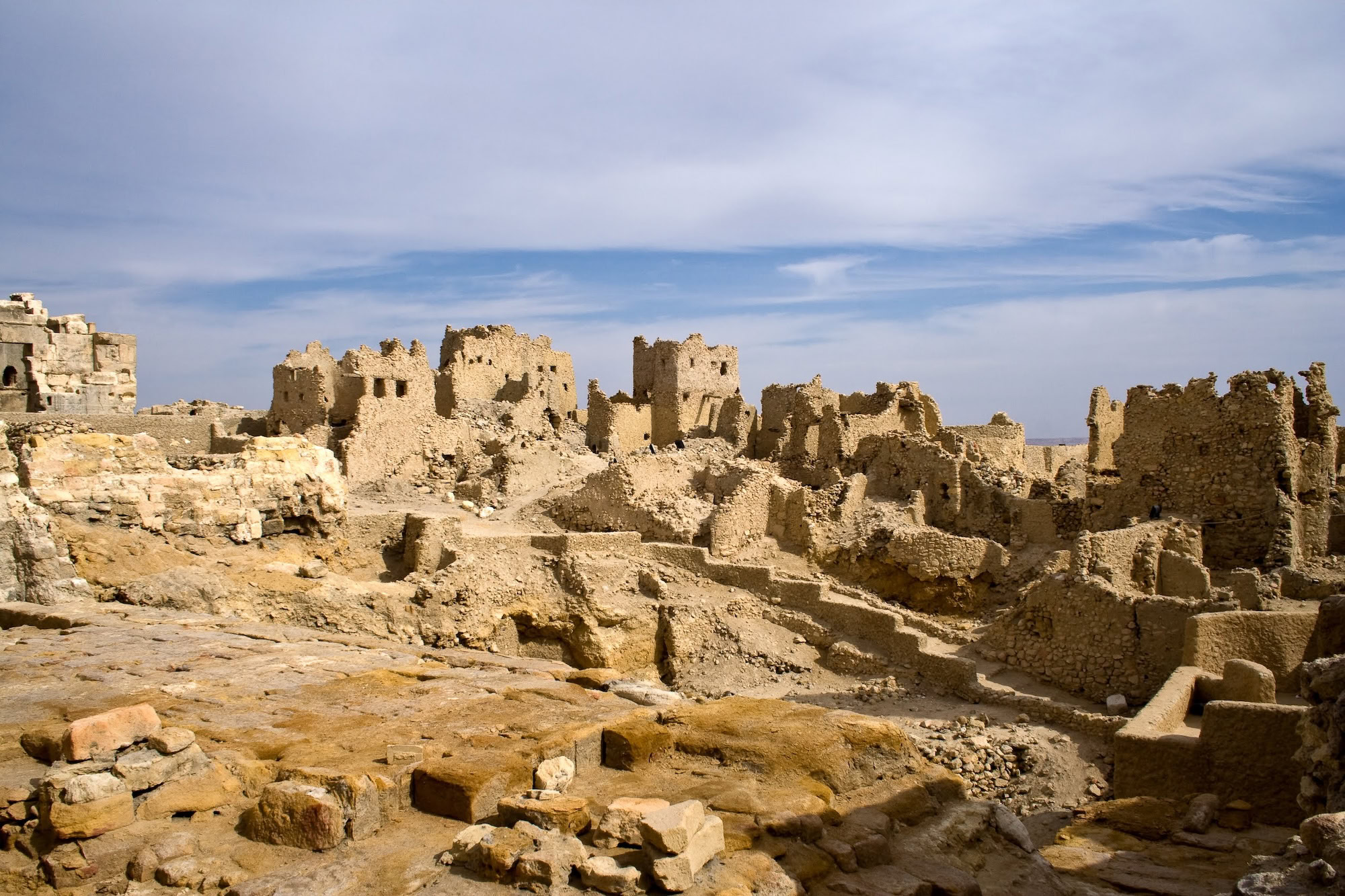 Temple of the Oracle near Aghurmi, Siwa Oasis