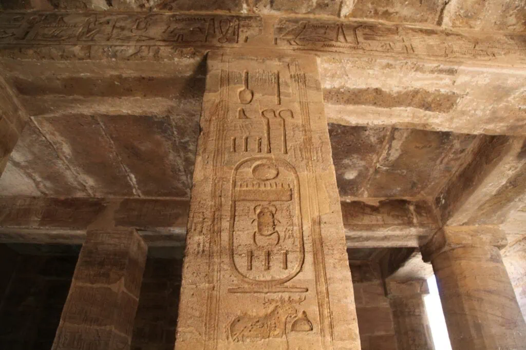 The Amada Temple in Nubia