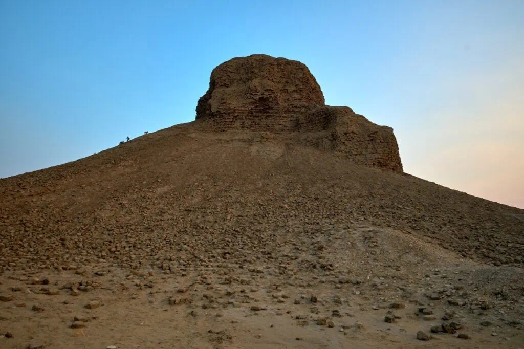 The Black Pyramid was built by King Amenemhat III during the late Middle Kingdom of Egypt.