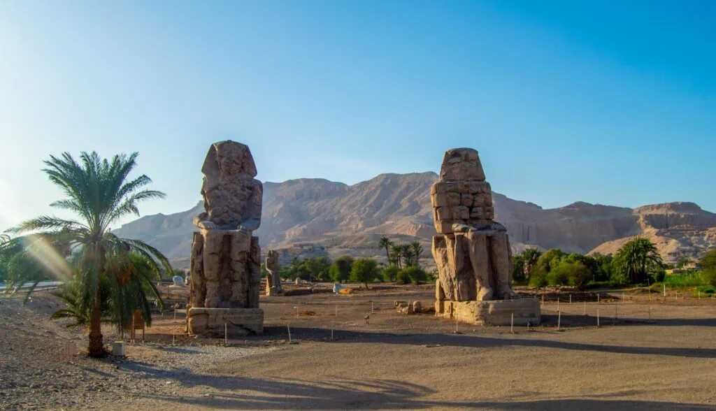 The Colossi of Memnon