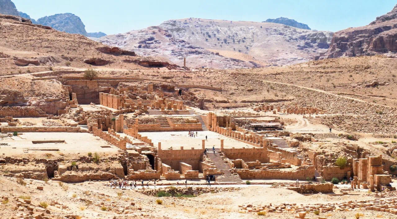 The Great Temple Complex, Petra, Jordan