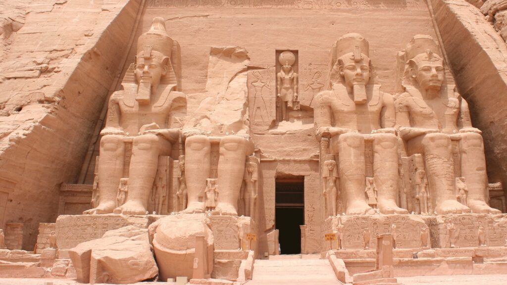 The Great Temple at Abu Simbel, Egypt