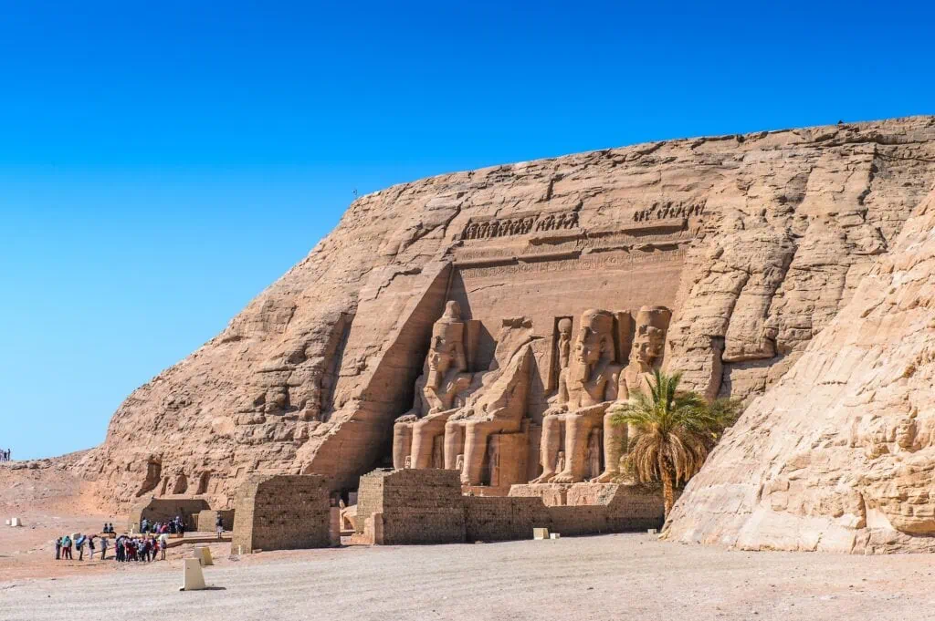 The Great Temple of Ramesses II at Abu Simbel