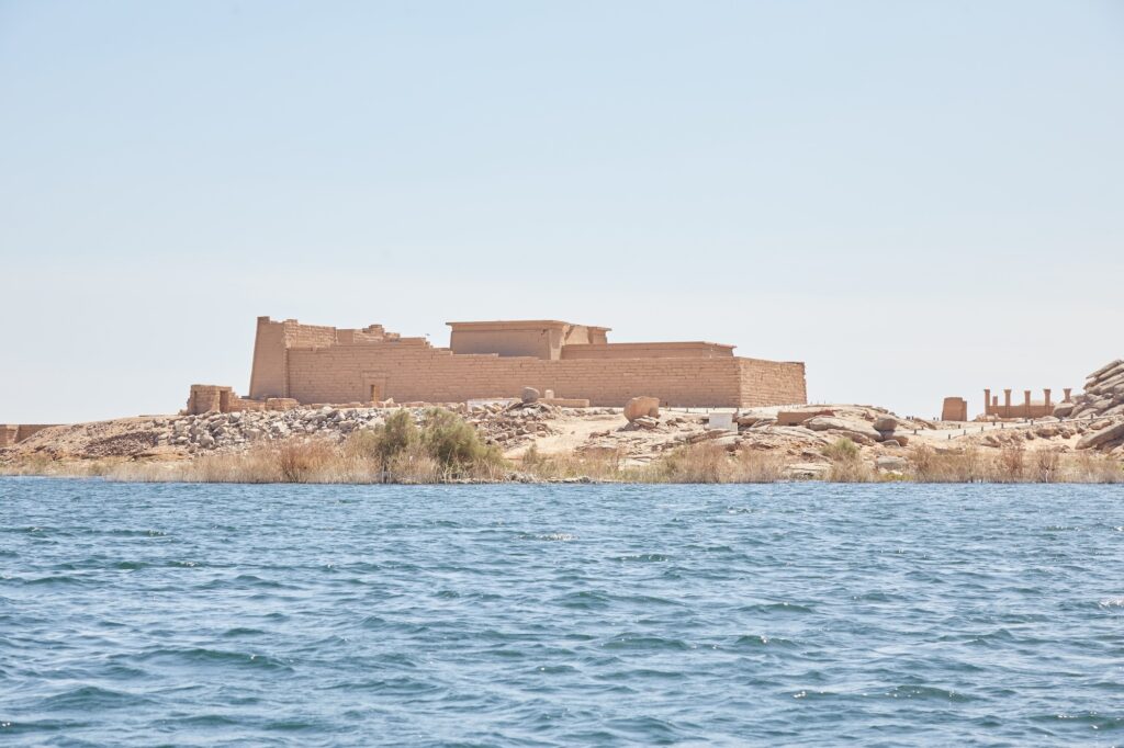 The Island Temple of New Kalabsha Outside of Aswan Egypt