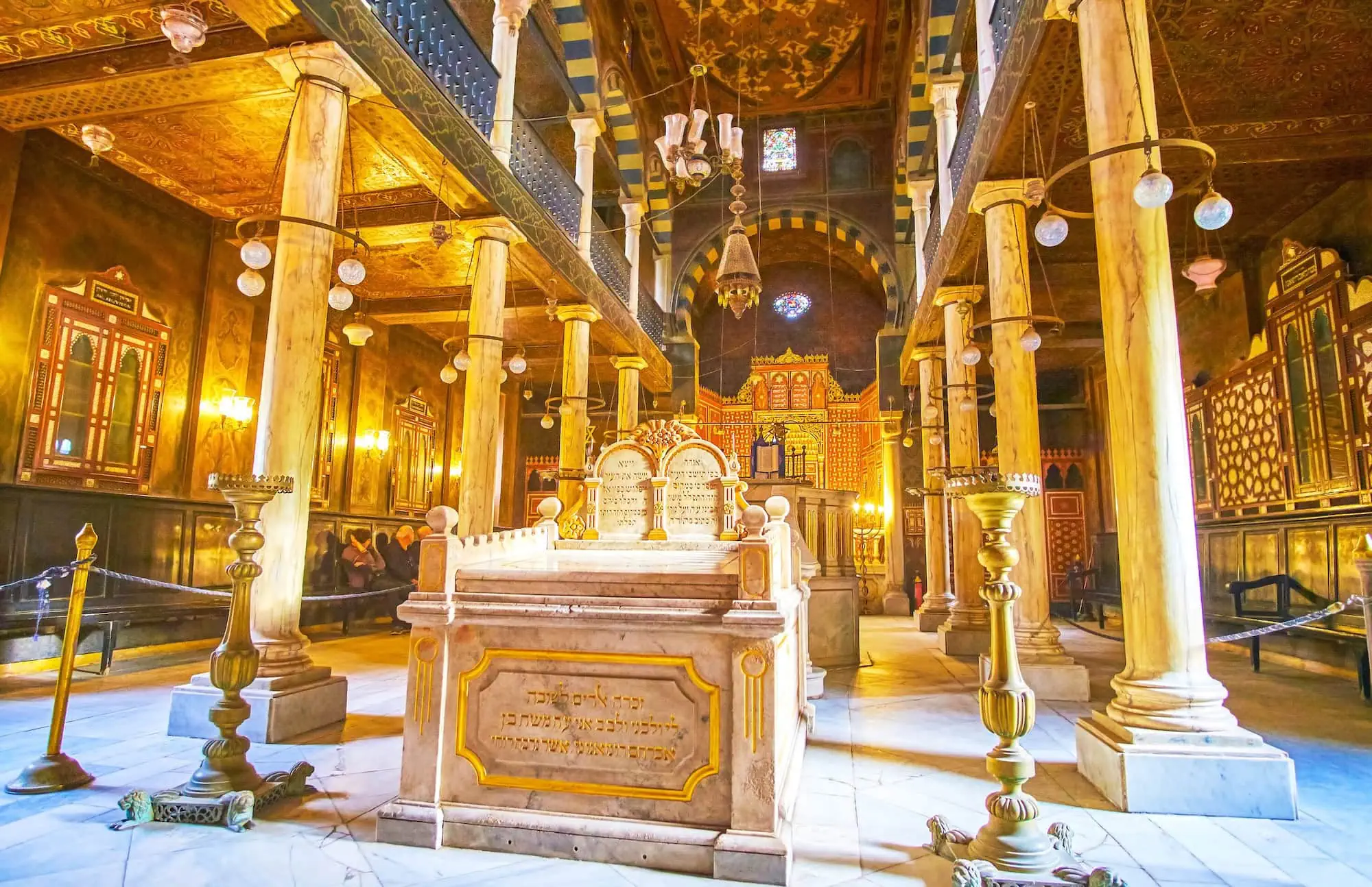 Visiting Ben Ezra Synagogue in Old Coptic Cairo