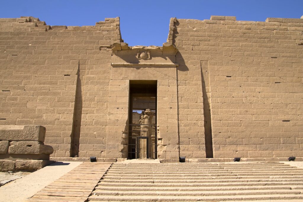 The entrance to the Temple of Kalabsha
