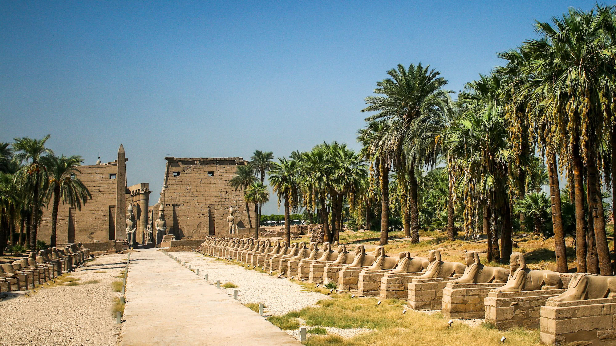 Luxor Temple, central Luxor