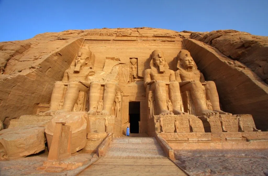 The Temple of Ramses II at Abu Simbel, Aswan