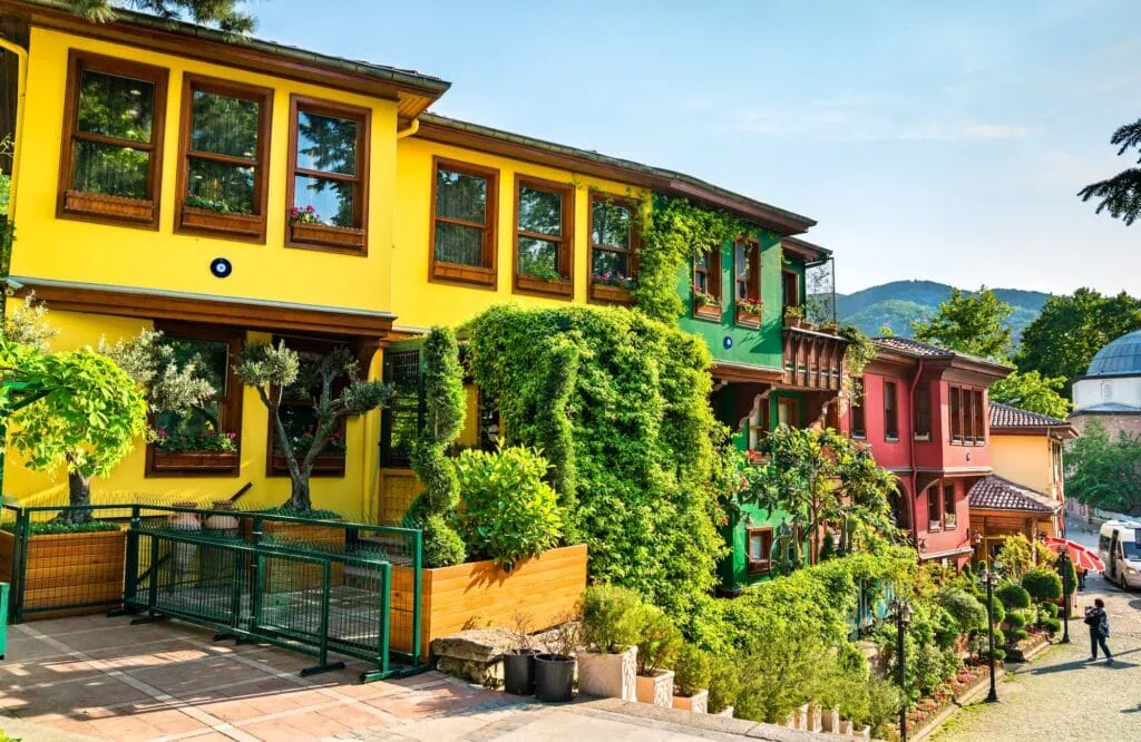 Traditional houses in Bursa