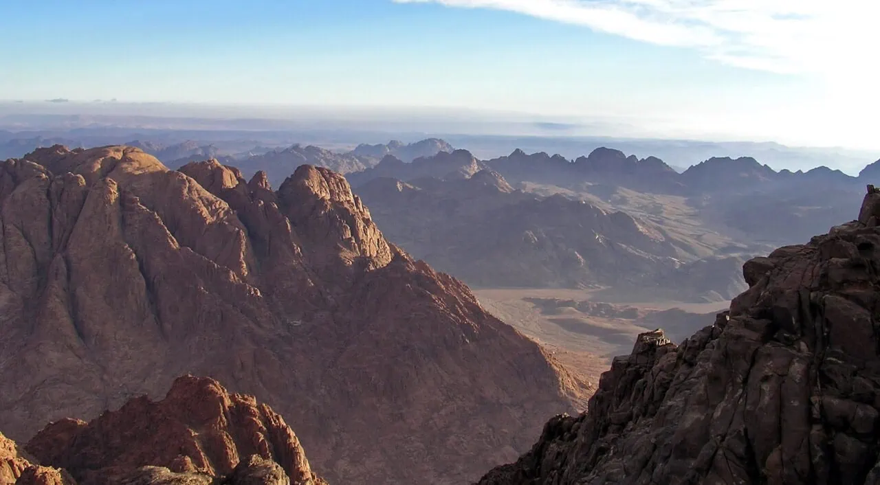 View from Mount Sinai, Sinai Peninsula