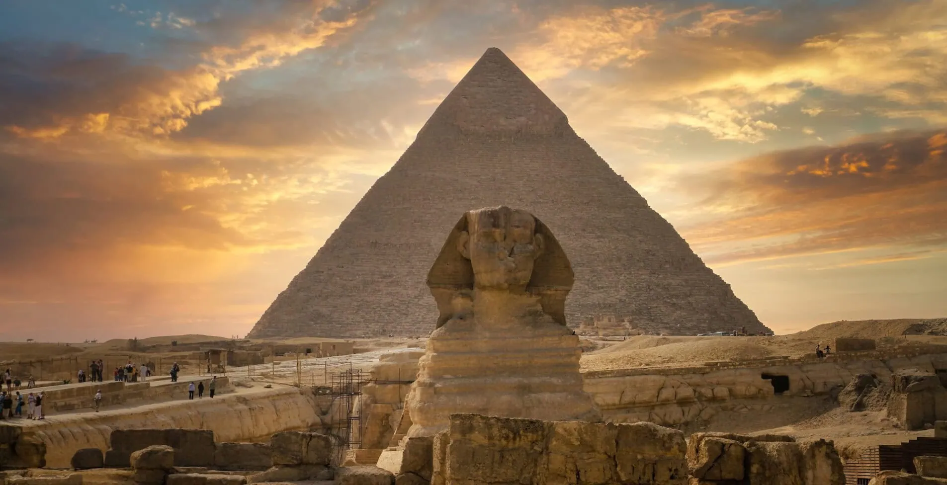 View of the Giza Plateau from nearby cafe 1905x976 crop 52 39