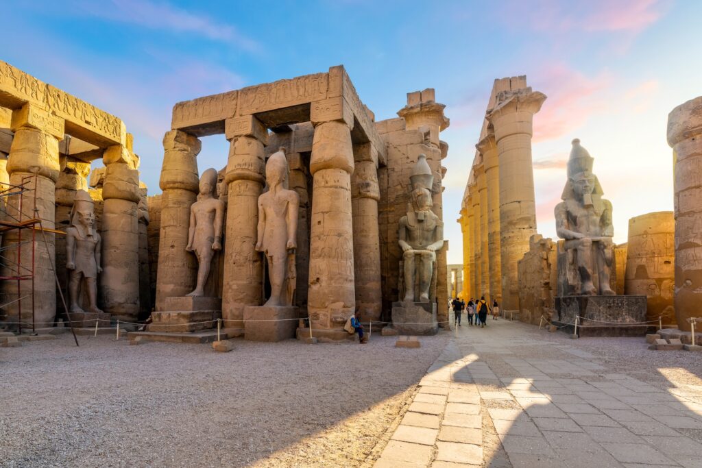 Best of Egypt - Courtyard of Ramses II at Luxor Temple