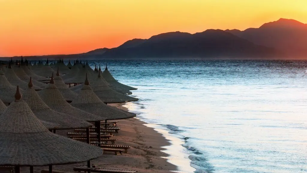 sunrise in sharm el sheikh egypt