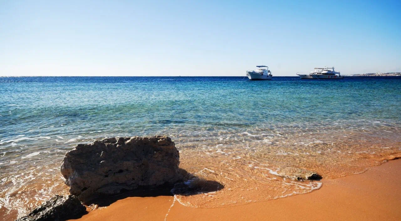 The Coast Of Sharm El Sheikh In Egypt