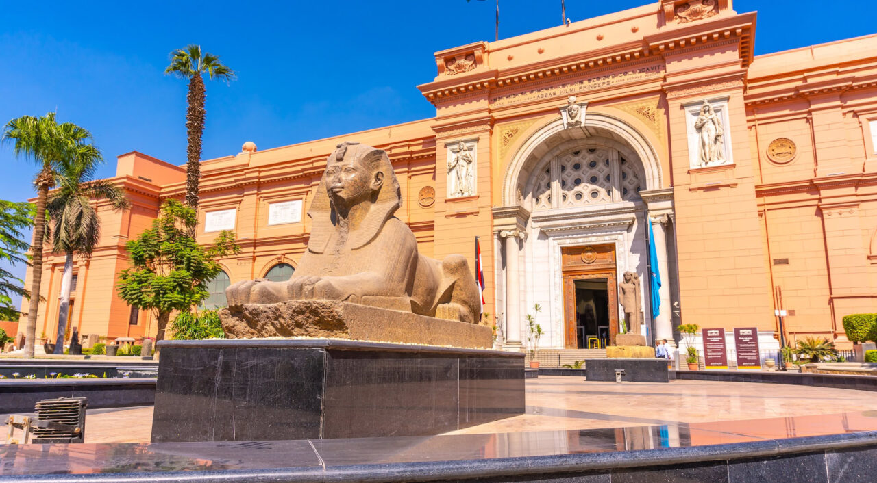 Museu Egípcio, no Cairo