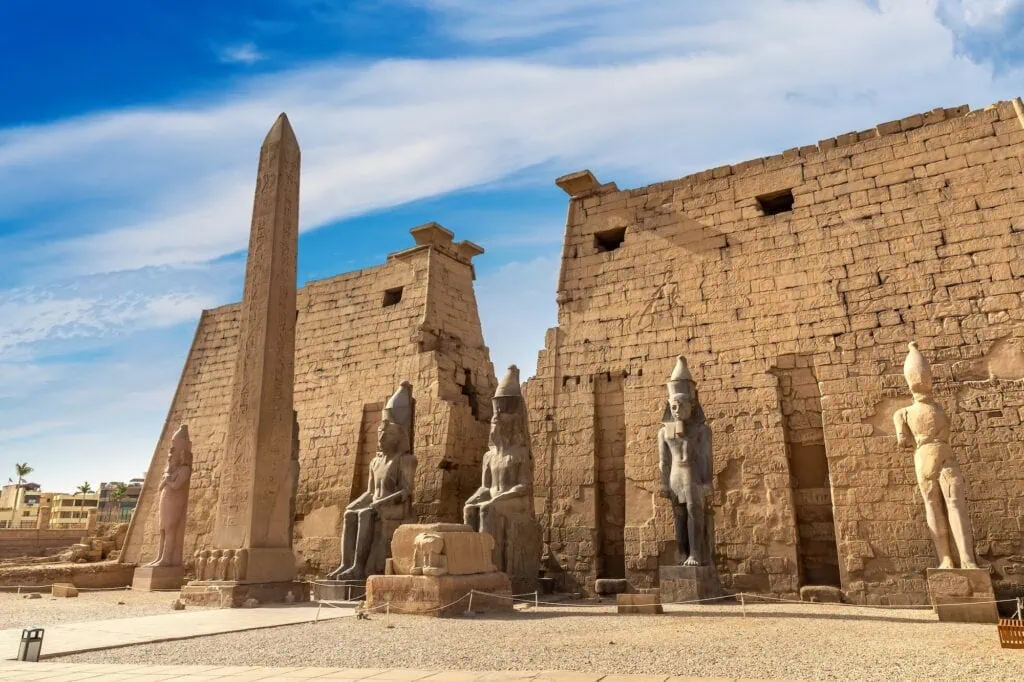 Entrance of Luxor Temple