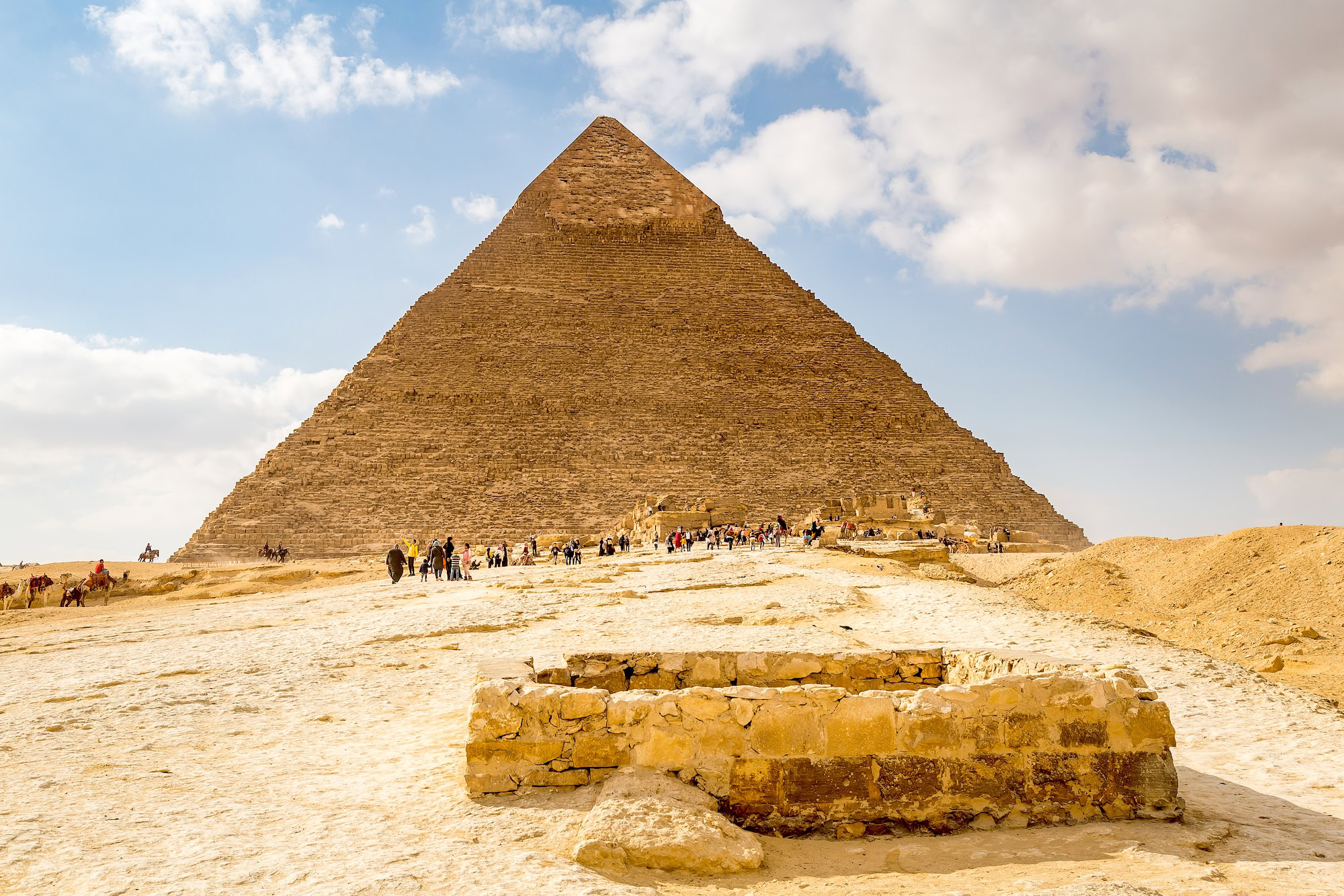 Las pirámides de Guiza, la representación más icónica de Egipto