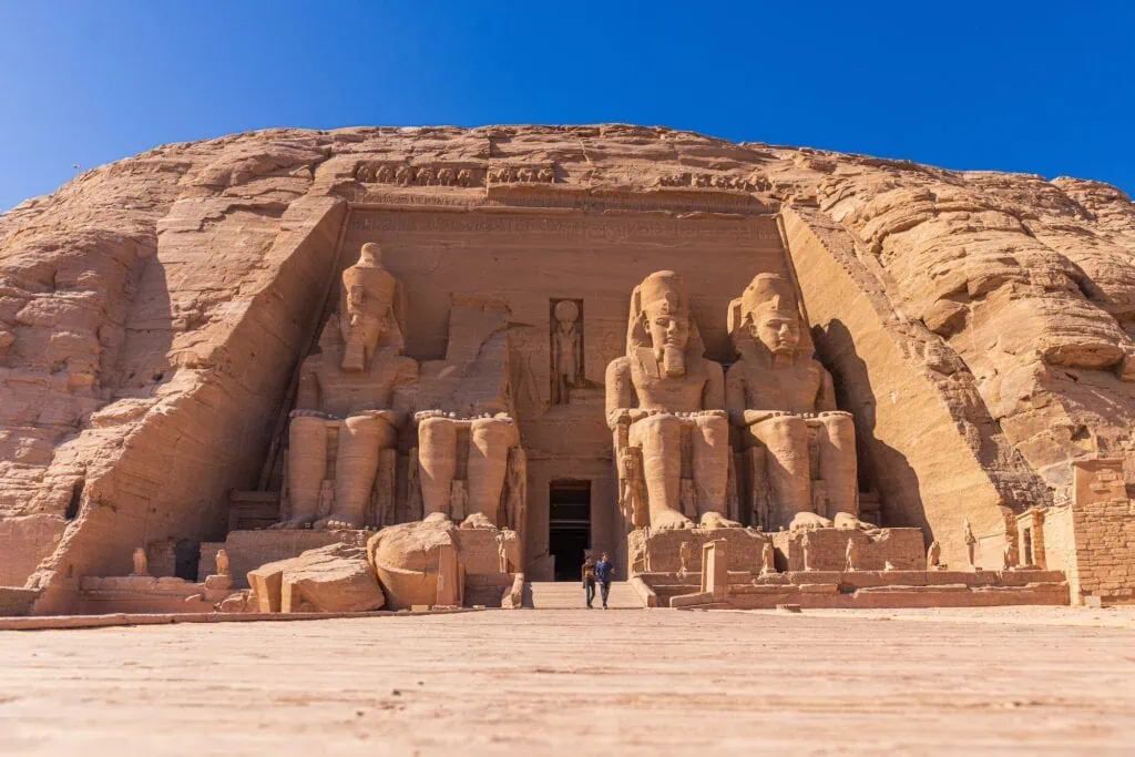 The Temple of Ramses II at Abu Simbel, Aswan
