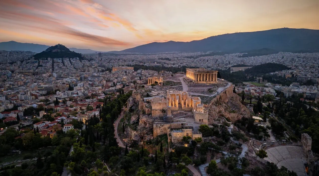 The Historic Acropolis, Athens, Greece