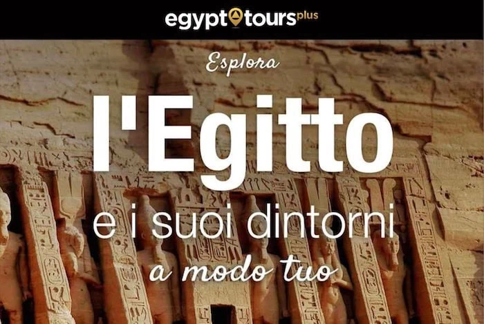 Brochure di viaggio in Egitto