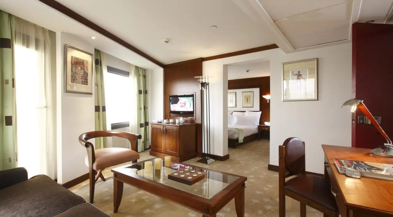 Elegant lounge on MS Nile Goddess