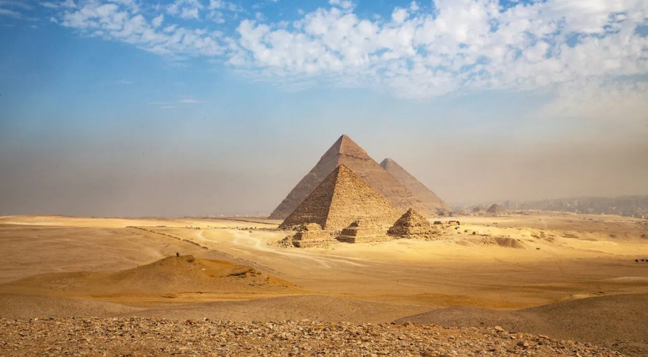 Complejo de las Pirámides de Guiza, en El Cairo