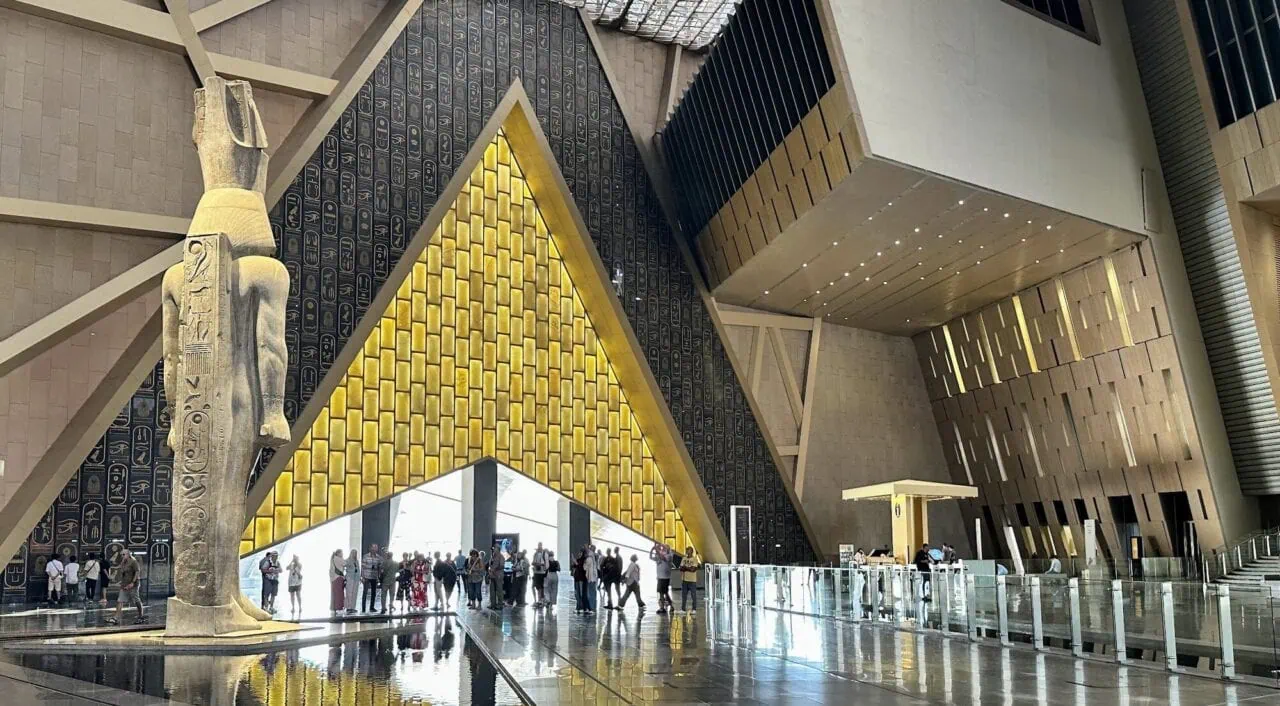 Gran Museo Egipcio, en Guiza, El Cairo