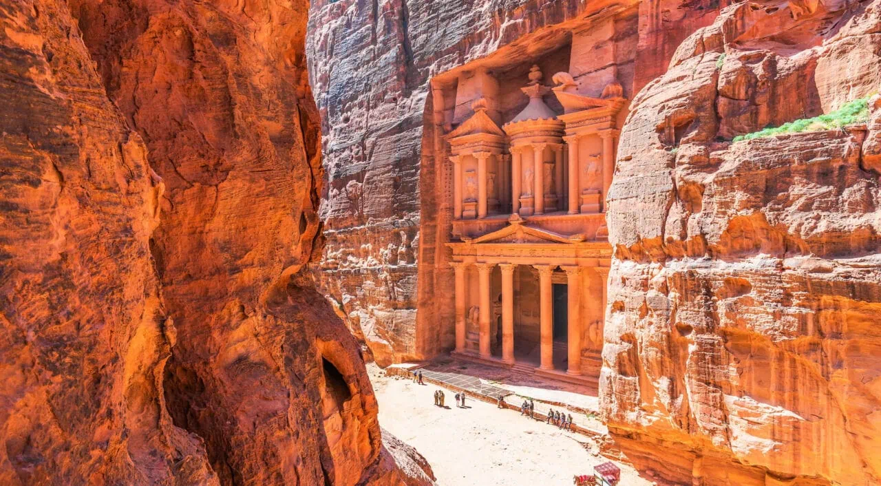 Petra, na Jordânia