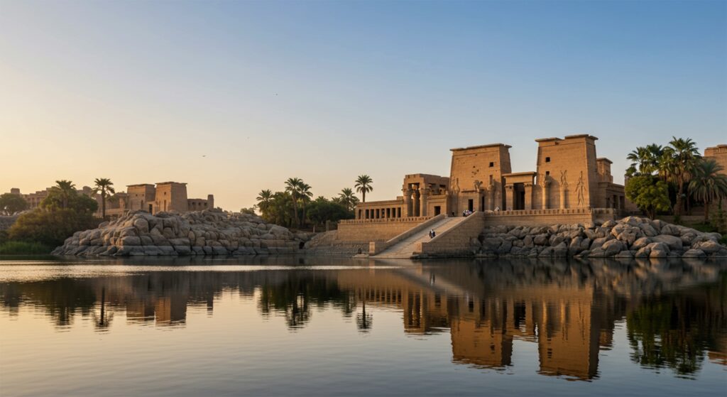 Philae Temple on Agilkia Island Aswan