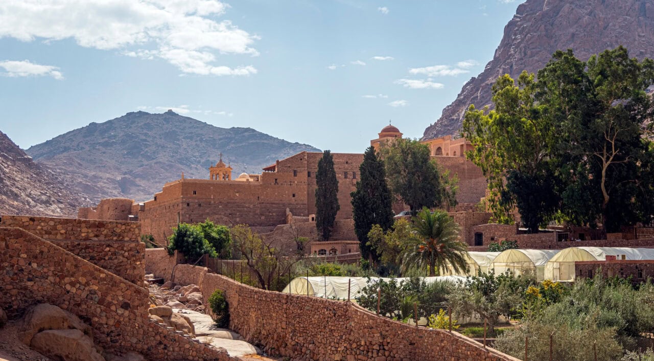 Monasterio de Santa Catalina, en el Sinaí