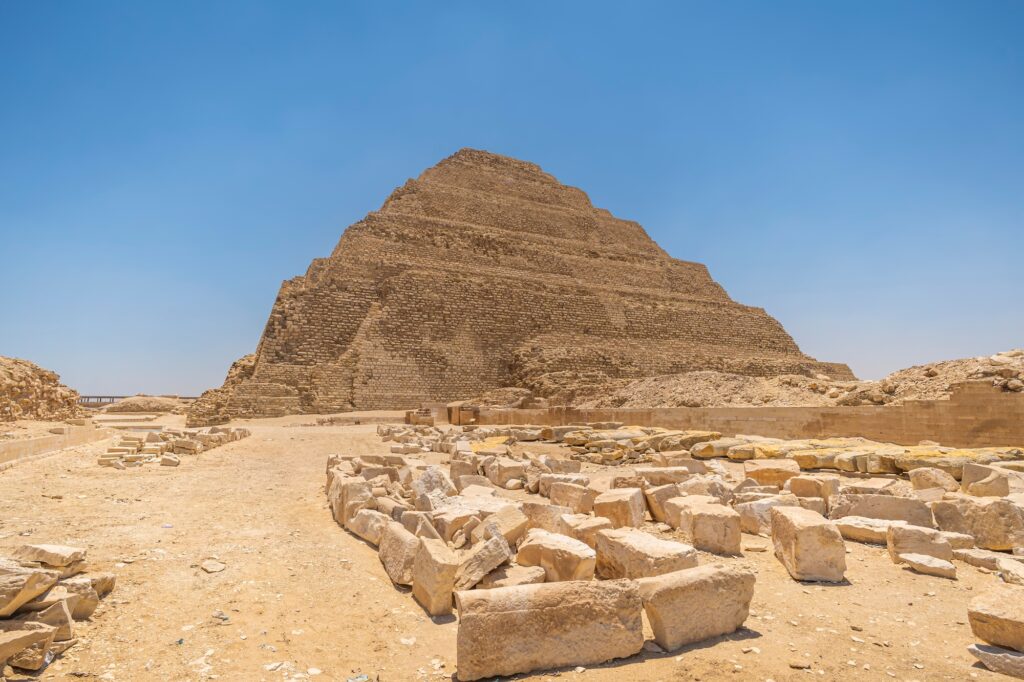 Archaeological remains of Djoser’s Step Pyramid