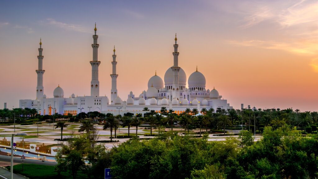 Sheikh Zayed Grand Mosque, Abu Dhabi, United Arab Emirates