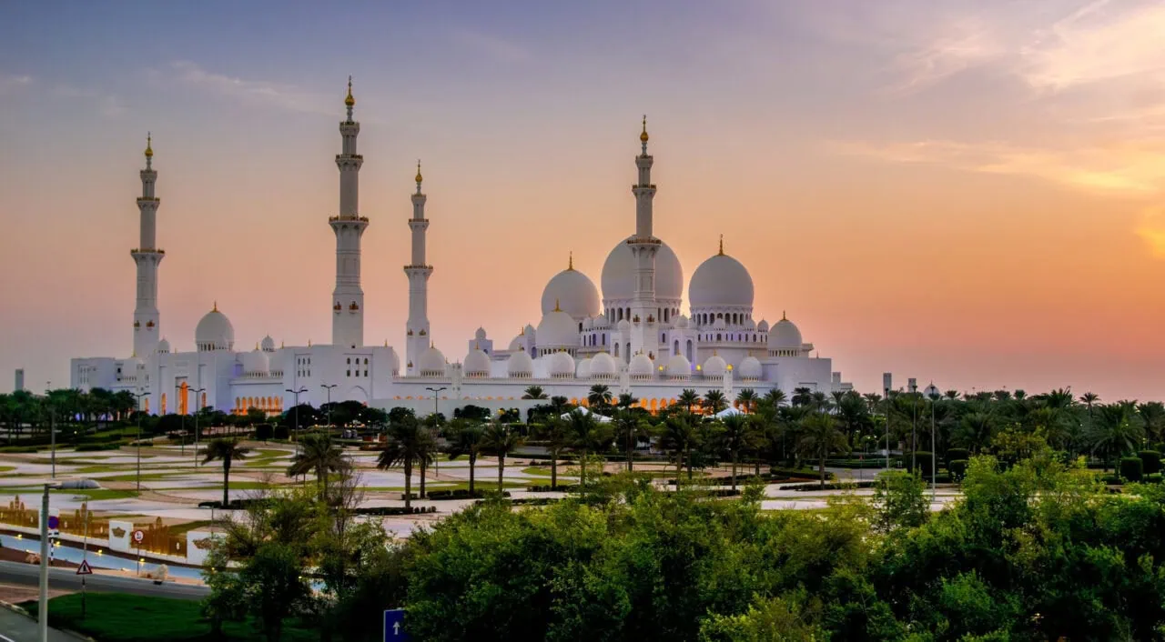 Sheikh Zayed Grand Mosque, Abu Dhabi, United Arab Emirates