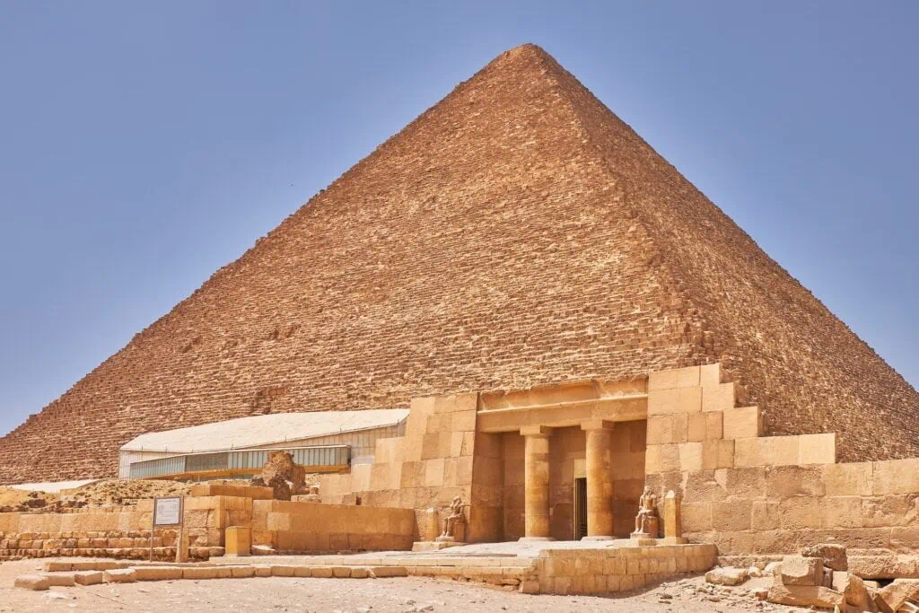the Great Pyramid of Khufu