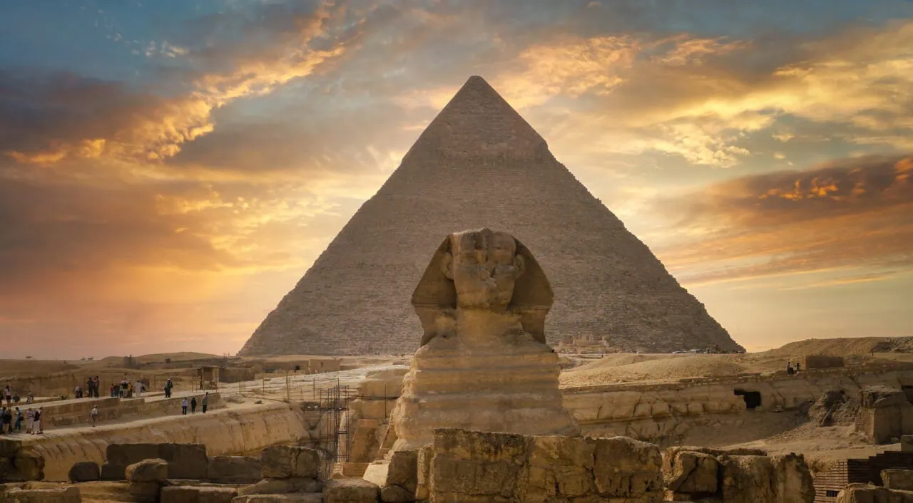 Giza Pyramid Complex, Giza, Cairo