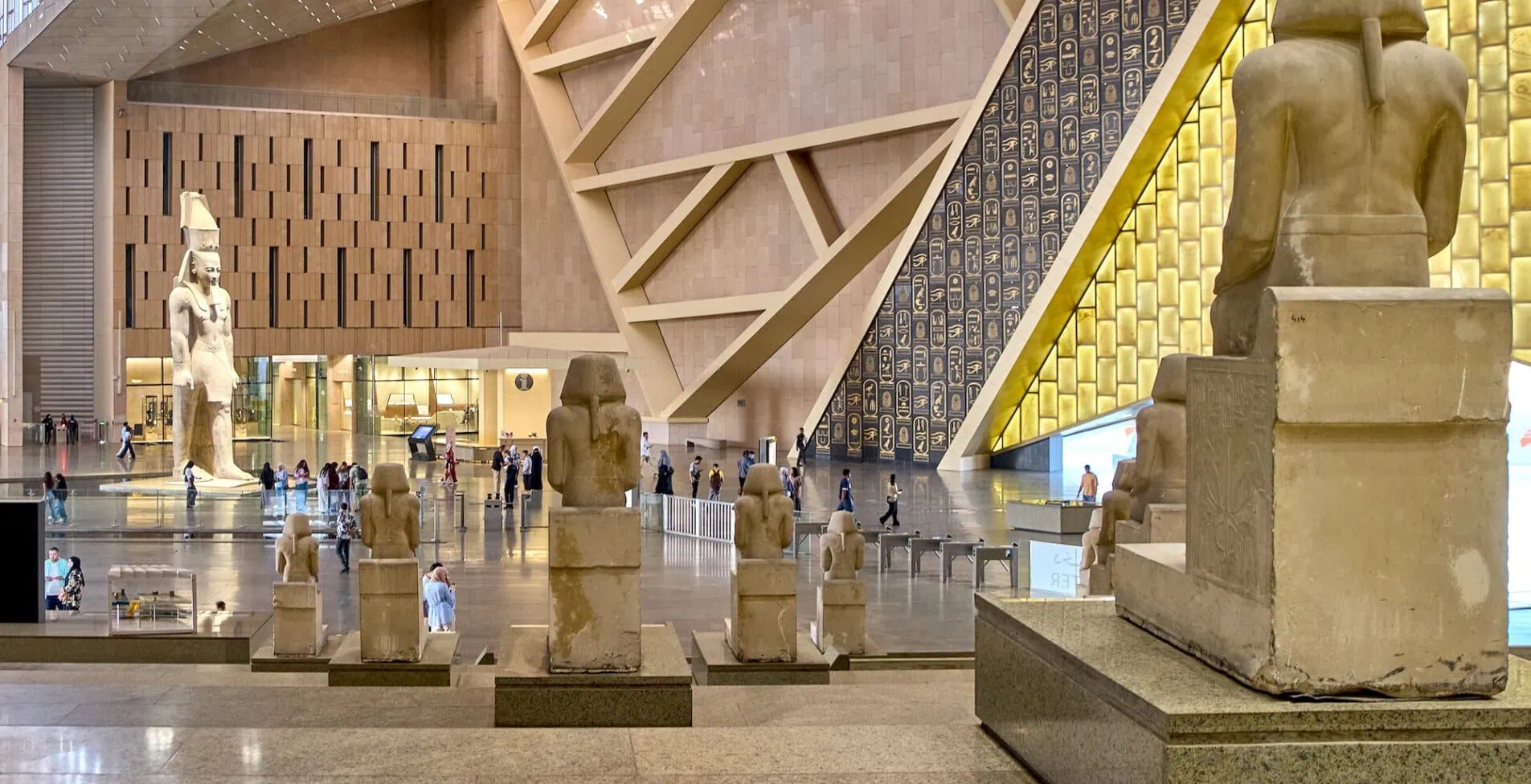 The Statue of Ramesses II in The Grand Egyptian Museum or Giza Museum 1905x976 crop 55 66