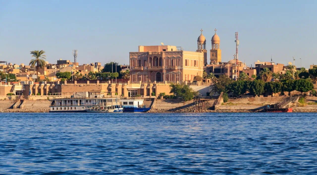View of the Nile River in Luxor