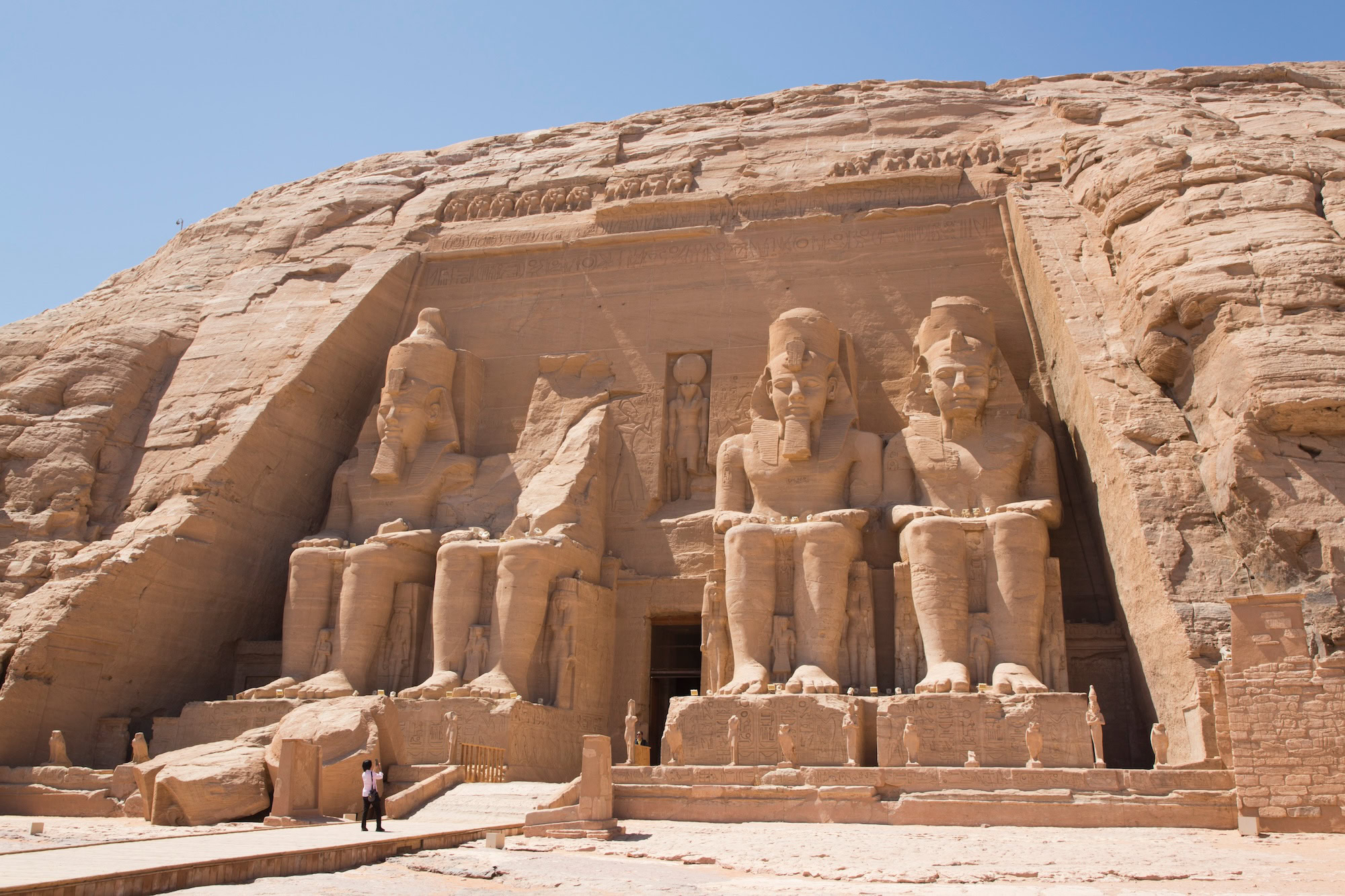 Templo de Ramsés II, en Abu Simbel, Asuán