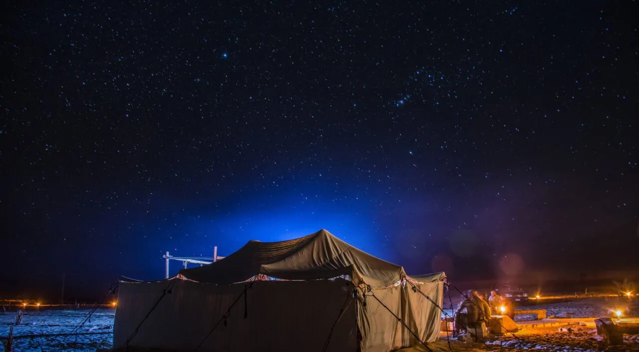 Desert camp. Siwa Oasis