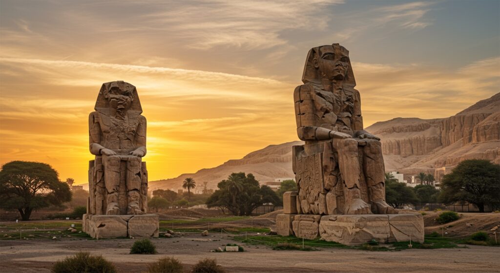 Colossi of Memnon, Luxor