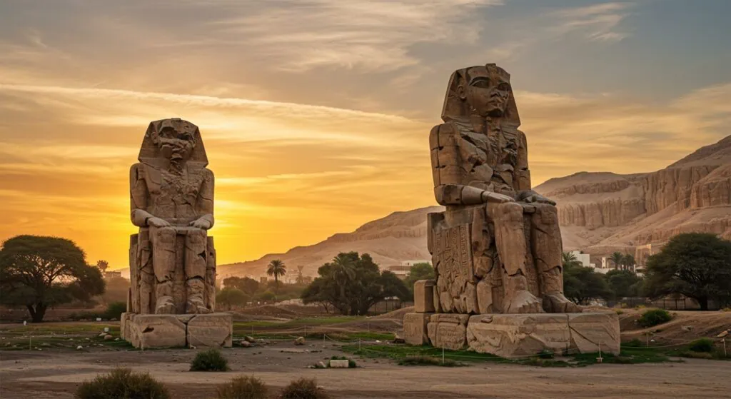 Colossi of Memnon, Luxor