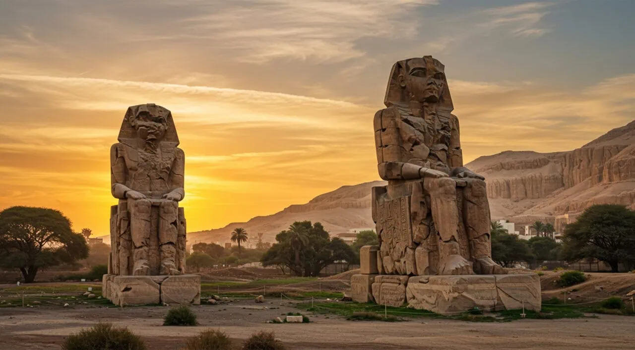 Colossi of Memnon, Luxor