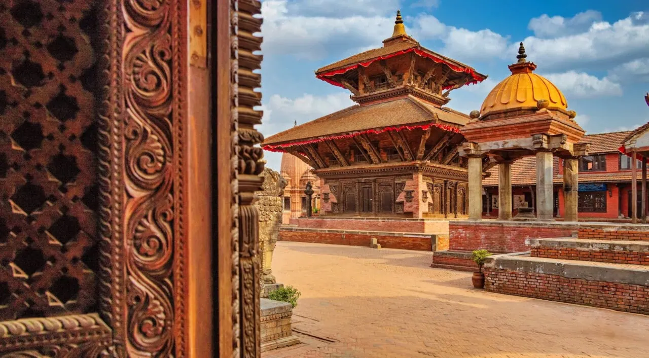 Plaza Durbar de Katmandú, en Katmandú, Nepal