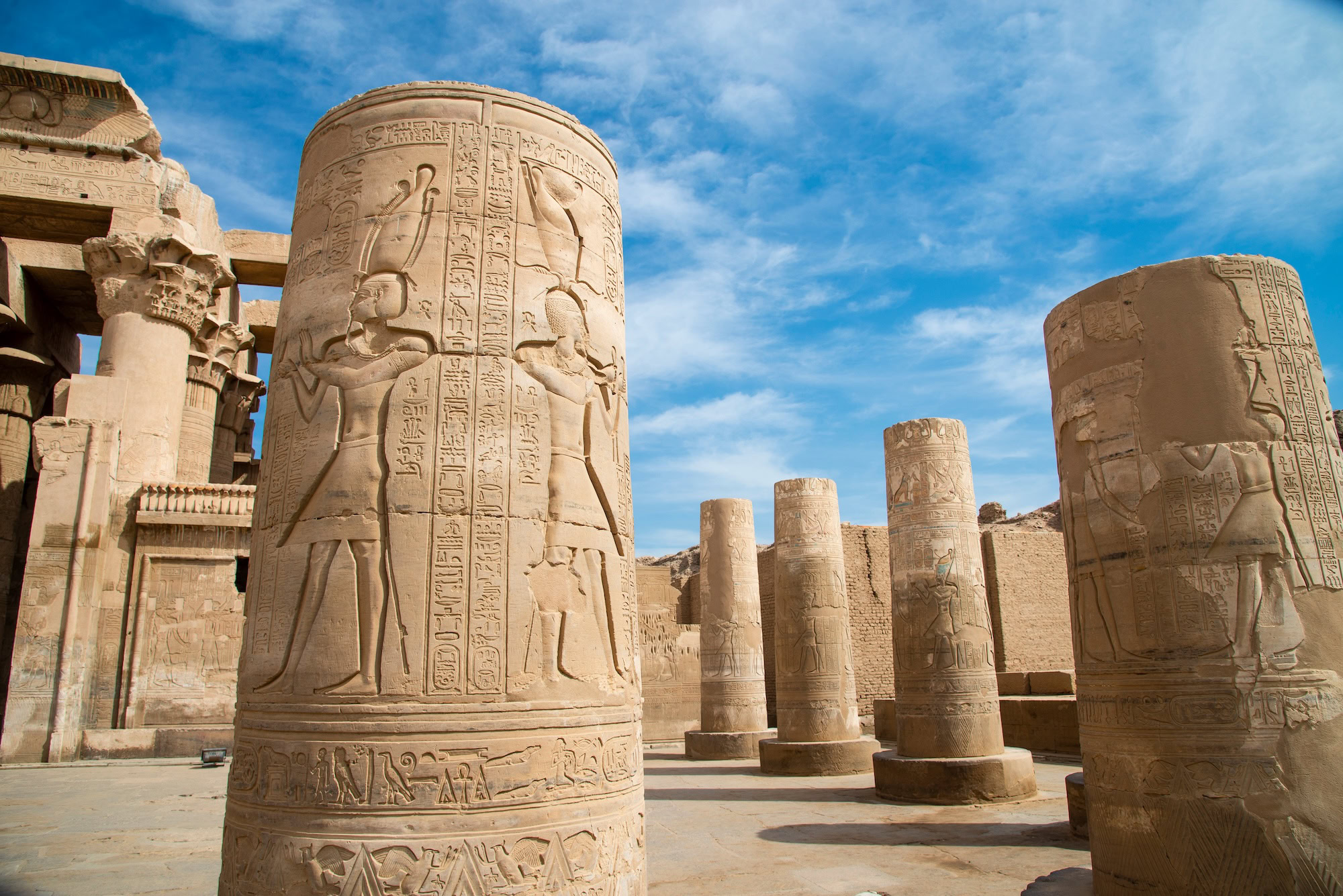 Templo de Kom Ombo, a orillas del Nilo