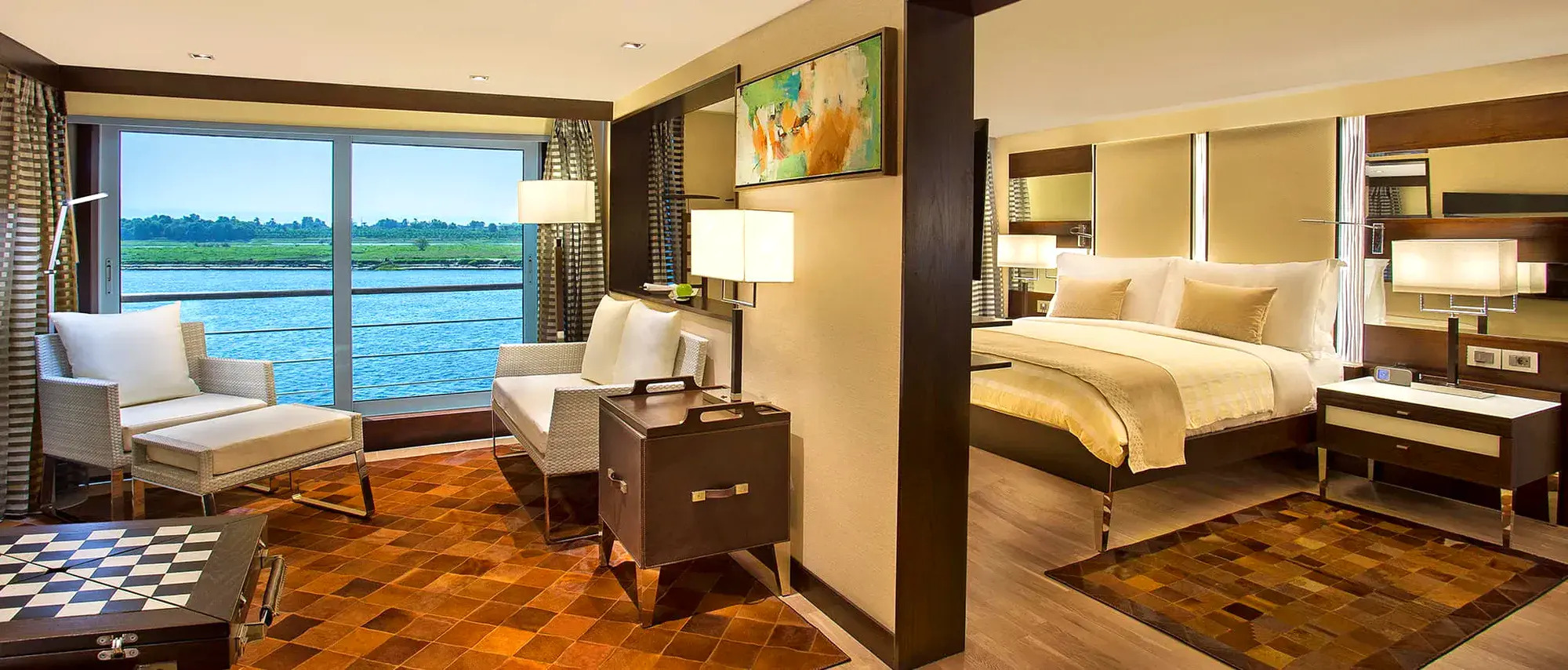 Oberoi Philae nile cruise suite