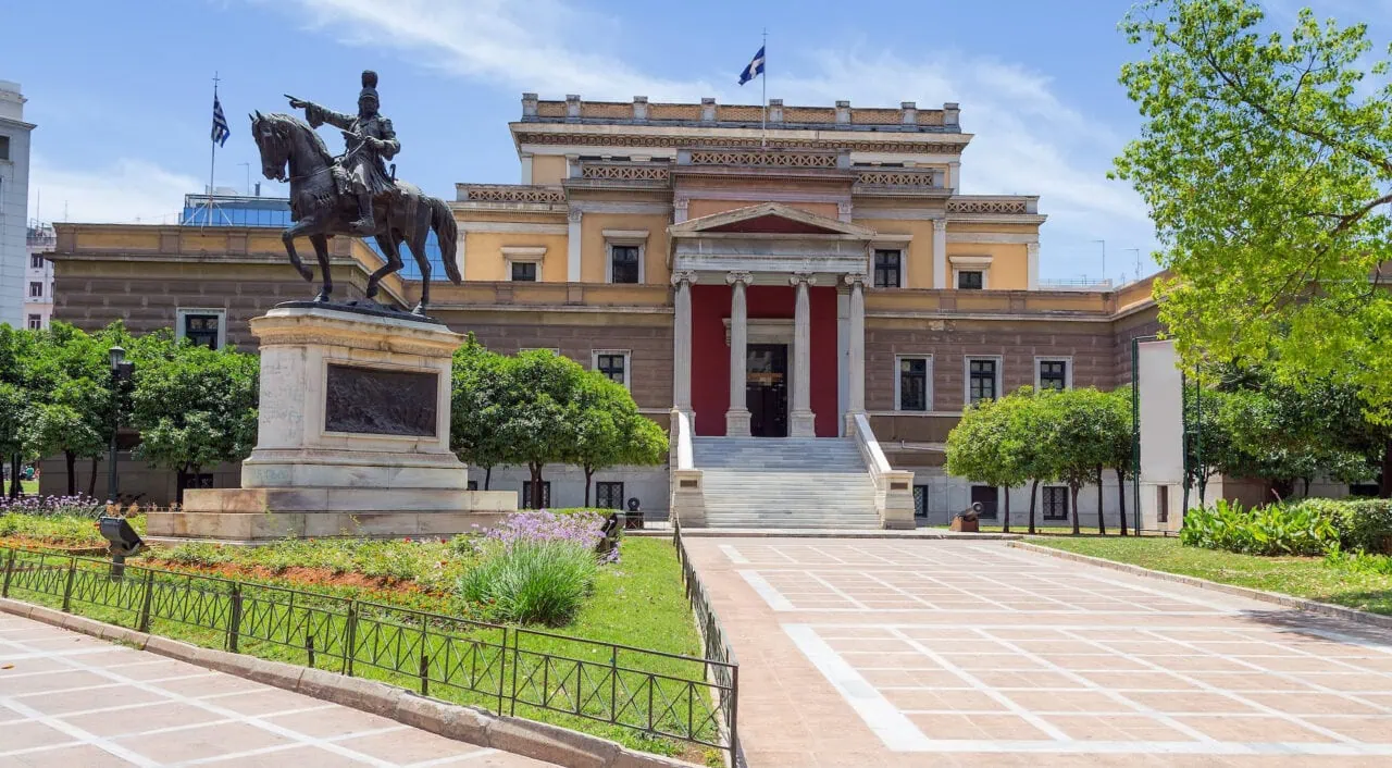 Antiga Casa do Parlamento, em Atenas, Grécia